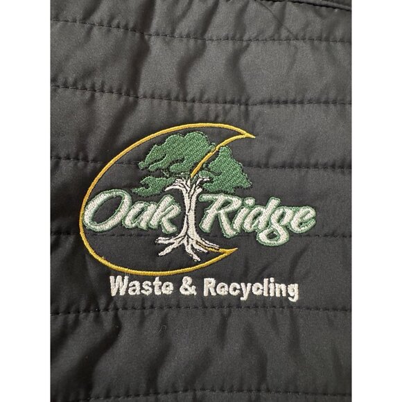 NWT Storm Creek Mens Large Black Puffer Vest Thermolite Eco Water Resistant Logo - Picture 16 of 16